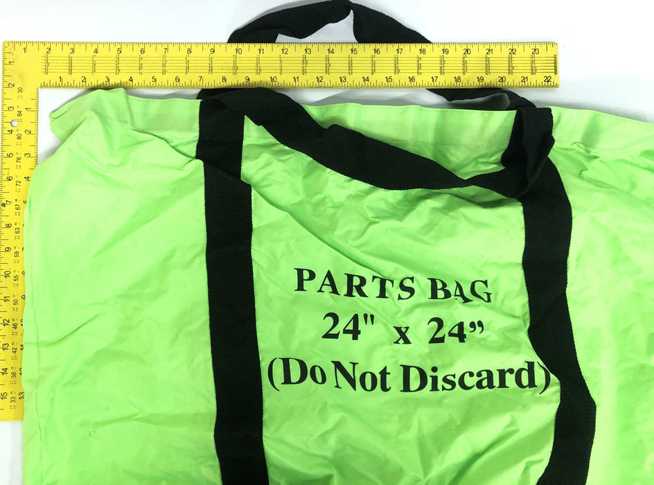 Ty-Flot Green Mesh Parts Bag 24x24 NOS
