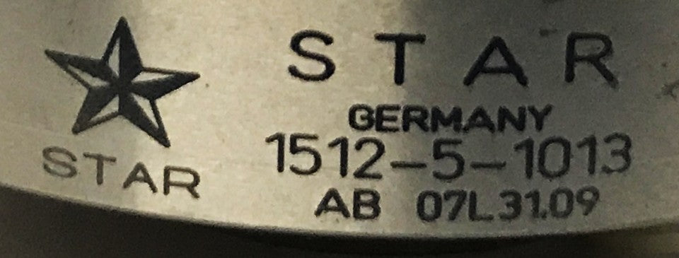 Star Ball Single Nut Screw Assembly (3-7/8 Diameter) 1512-5-1013 NOS