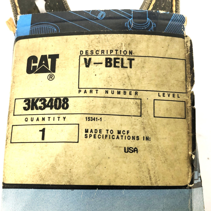 CAT/Caterpillar V-Belt 3K3408 NOS