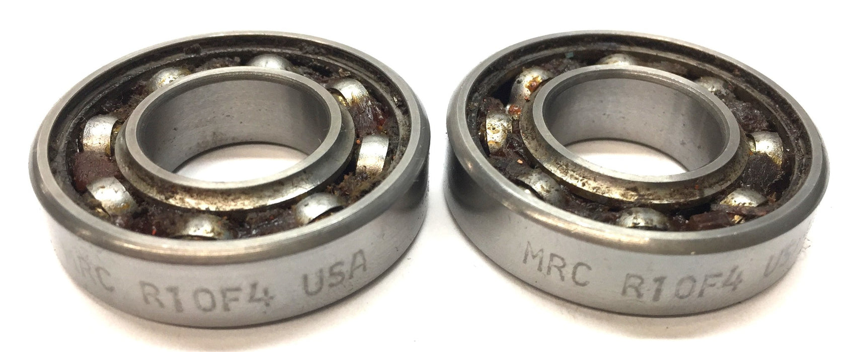 MRC Steel Roller Bearing Set (2pcs) R10F4 (No Box) NOS