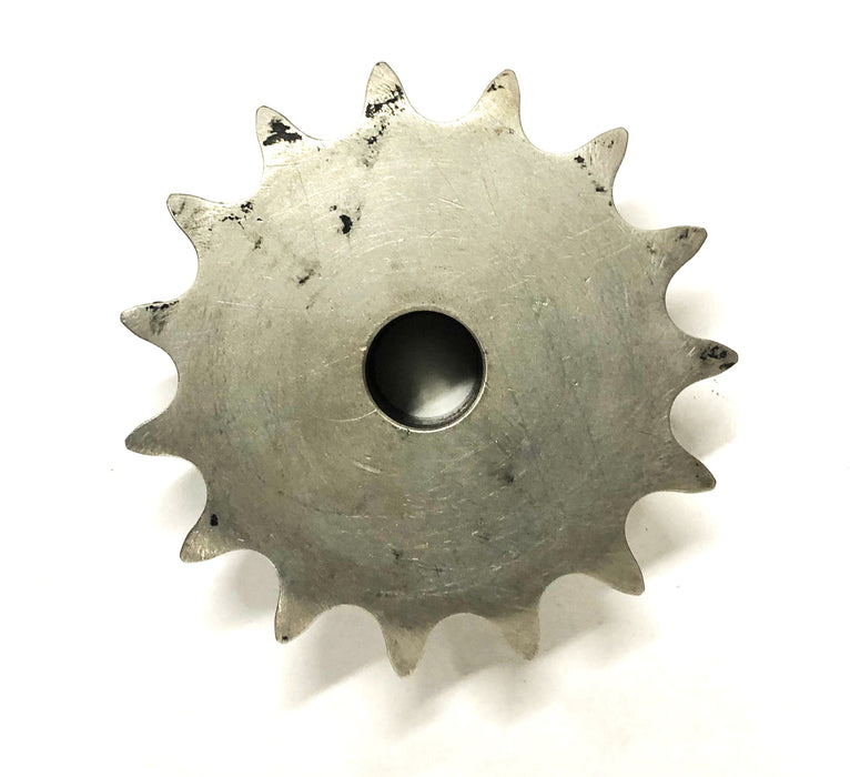 Unbranded 0.76 Inch Bore Roller Chain Sprocket 15 Tooth NOS