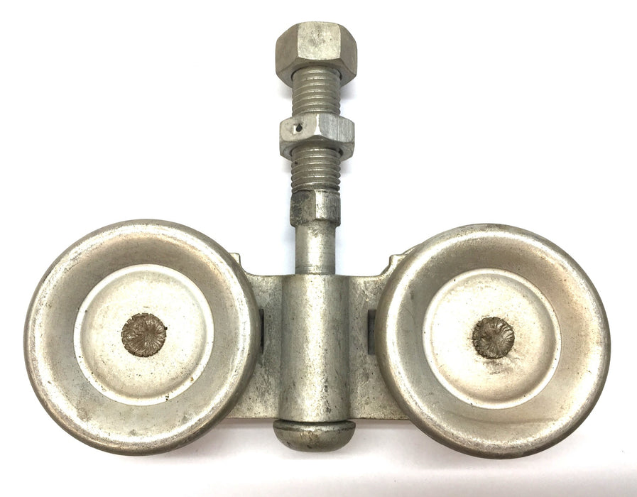 Unbranded Steel 3" Wheel Diameter Track Roller Assembly NOS