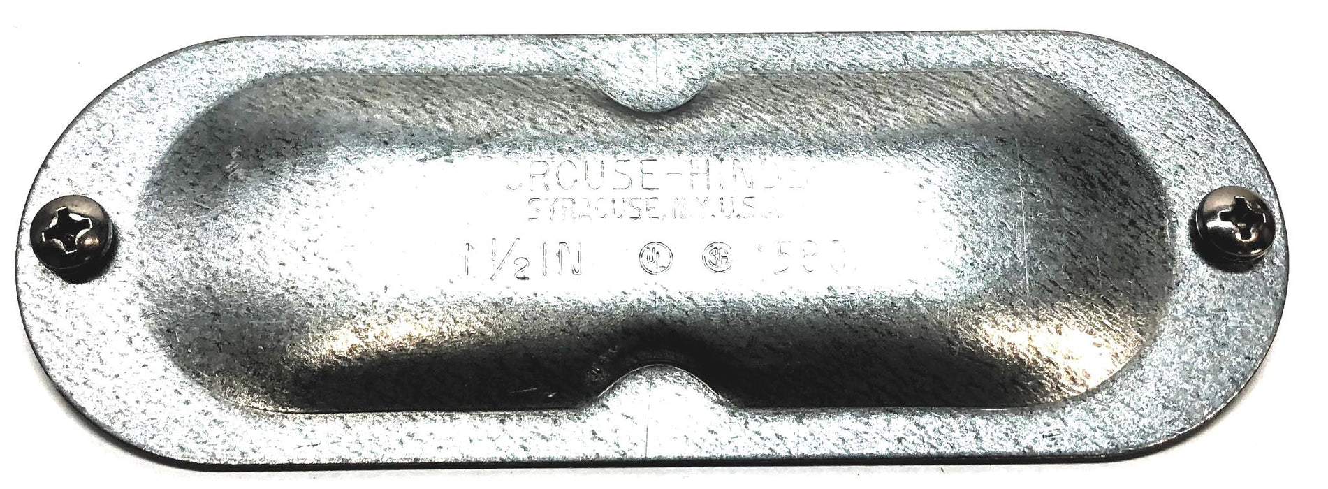 Eaton/Crouse-Hinds 1-1/2" Cover For Form 8 Body 580G [Lot of 2] NOS