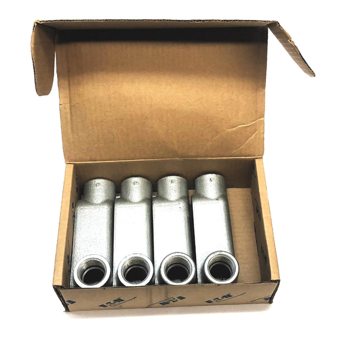 Eaton/Crouse-Hinds Box of (4) 1" Conduit Outlet Body LR38 NOS