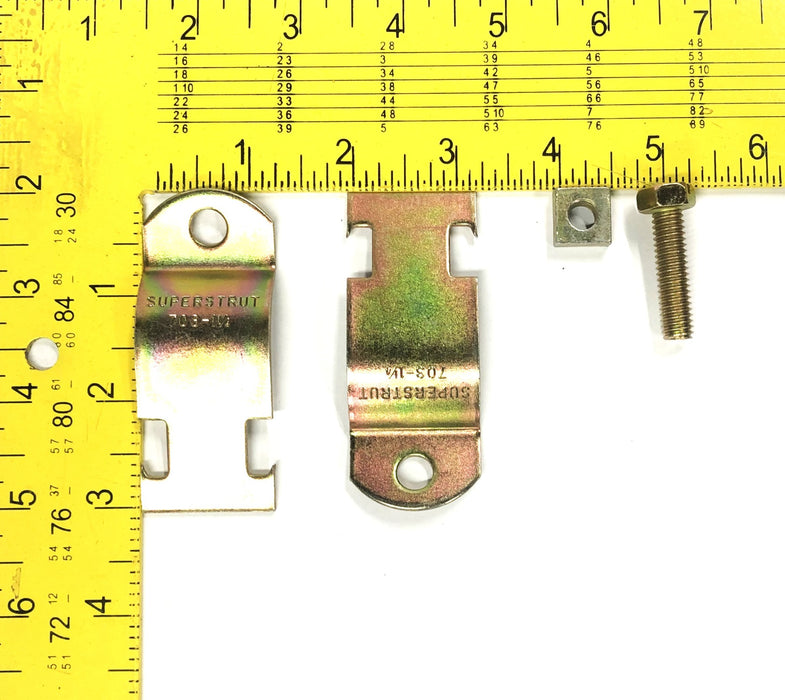 Thomas & Betts Superstrut Rigid Pipe Clamp Assembly 703-1-1/4 [Lot of 32] NOS
