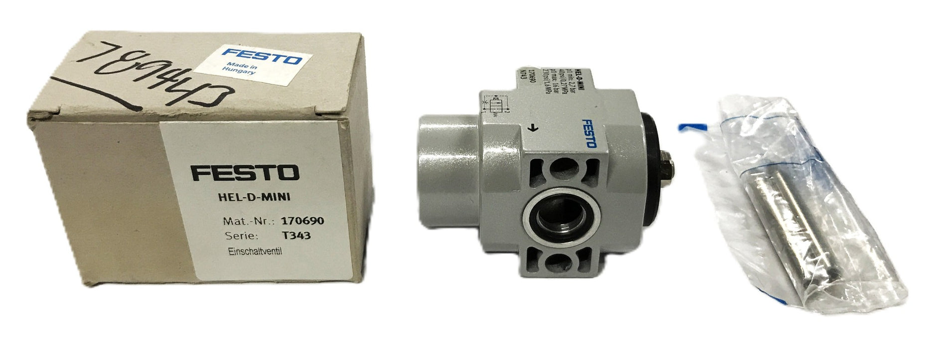Festo Hel-D-Mini Start Valve 170690 NOS