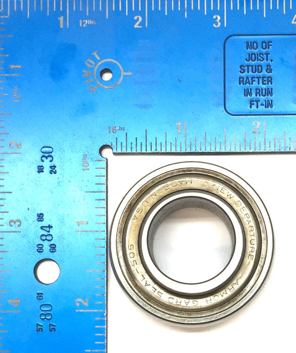 New Departure Armor Gard Insert Bearing 100 (Seal-505) (No Box/No Collar) NOS