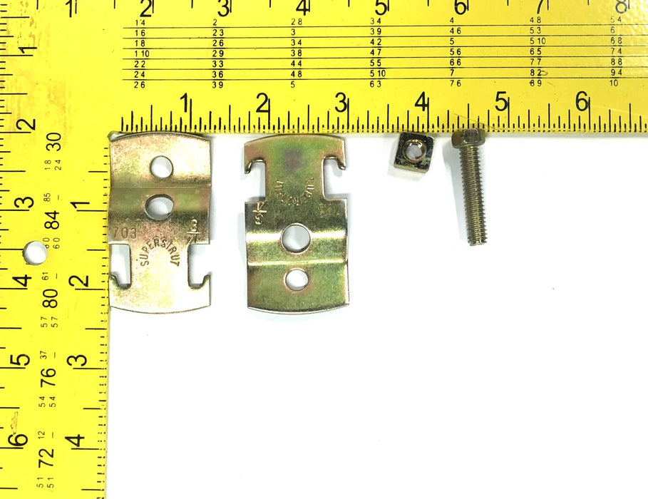 Thomas & Betts Superstrut Rigid Pipe Clamp Assembly 703-3/4 [Lot of 18] NOS