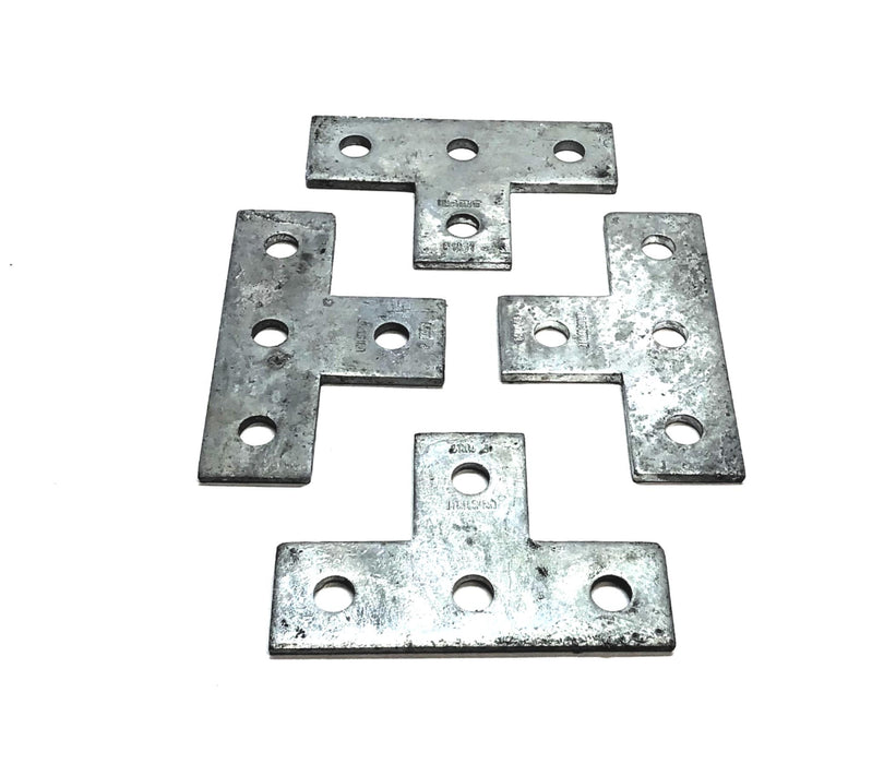 Atkore Unistrut 4 Hole Tee Flat Plate P1031 HG [Lot of 4] NOS