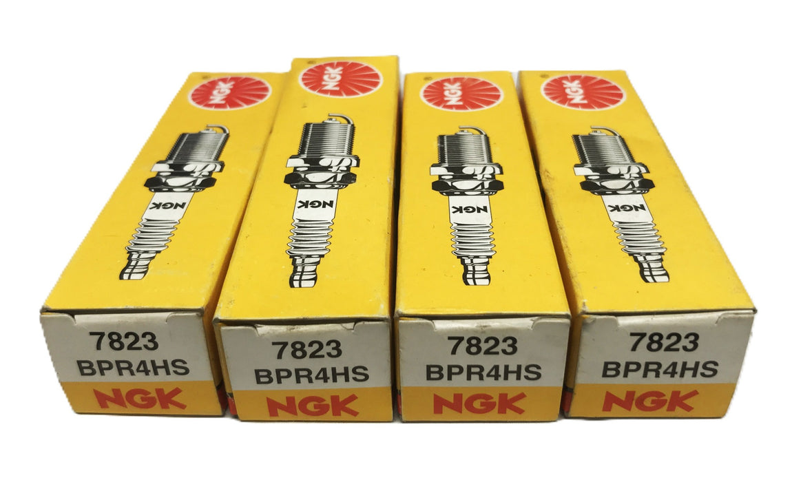 NGK Small Engine Spark Plug BPR4HS-7823 [Lot of 4] NOS
