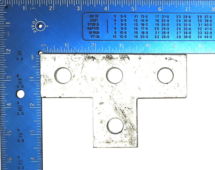 Atkore Unistrut 4 Hole Tee Flat Plate P1031 HG [Lot of 4] NOS