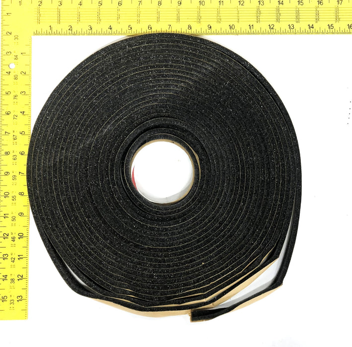 Unbranded Pres-On Single-Sided 1/2 Inch Gasketing Foam P8525 NOS