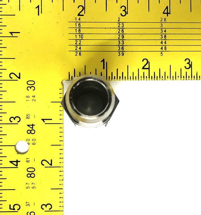 McMaster-Carr 3/4 Inch Type 316 Barbed Hose Fitting 53505K77 [Lot of 2] NOS