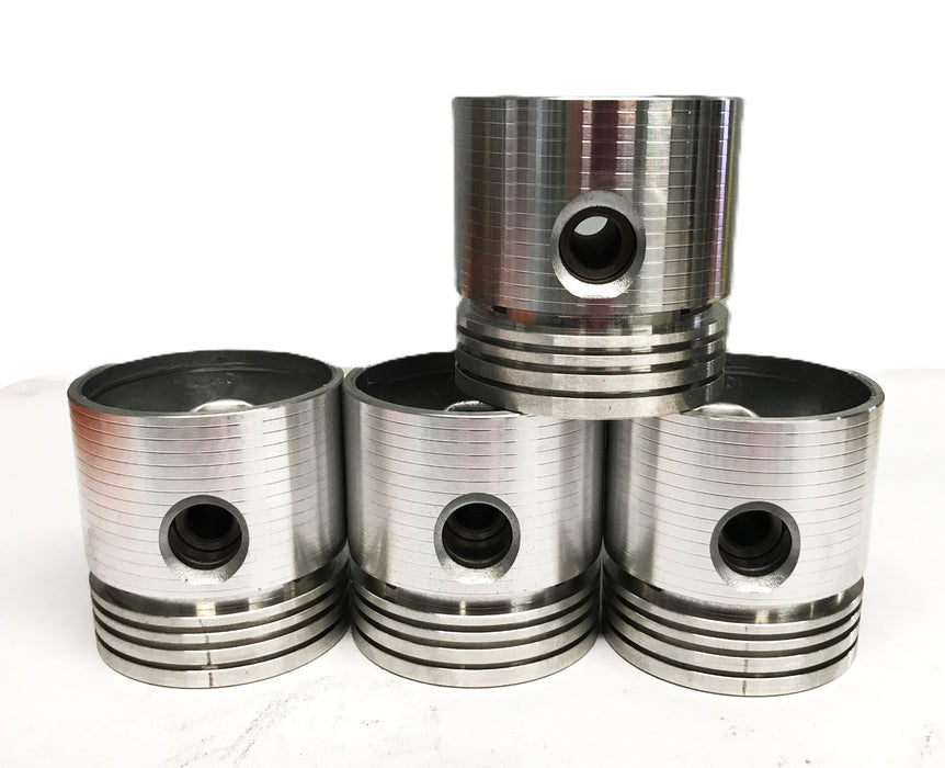 NP Aluminum Alloy Piston 1037-P (.030) [Lot of 4] NOS