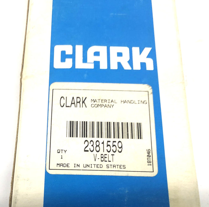 Clark Forklift V-Belt 2381559 NOS