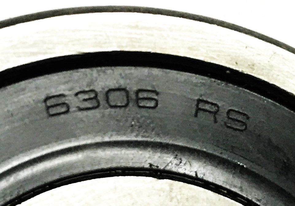 FAG Rubber Sealed Ball Bearing 6306-RS [Lot of 3] NOS