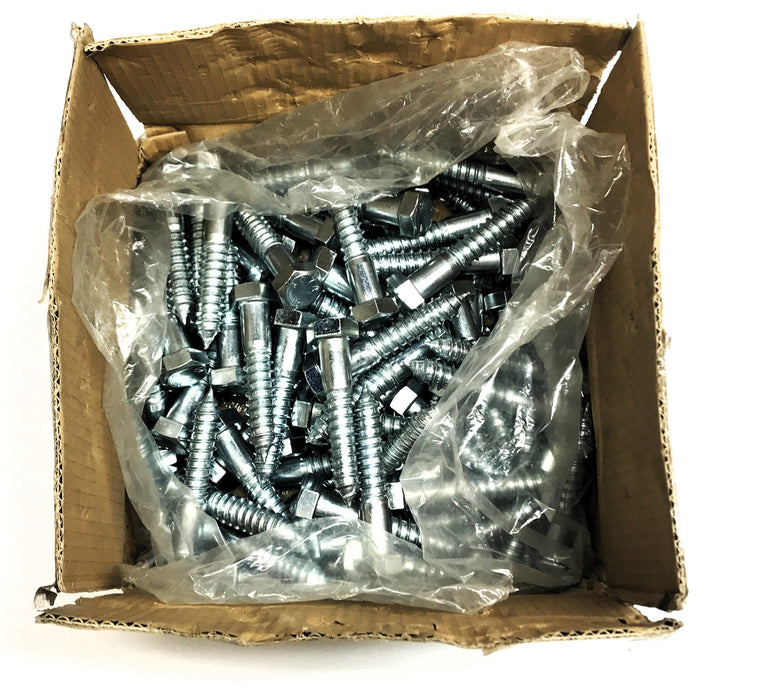 Brighton Best Box of (75) 3/4"-4 1/2 x 4" Hex Lag Screw 307A 486764 NOS