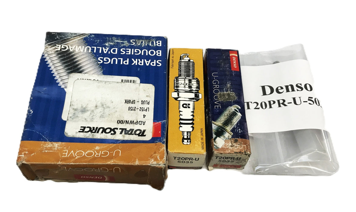 Denso U-Groove Spark Plugs T20PR-U-5035 [Lot of 7] NOS