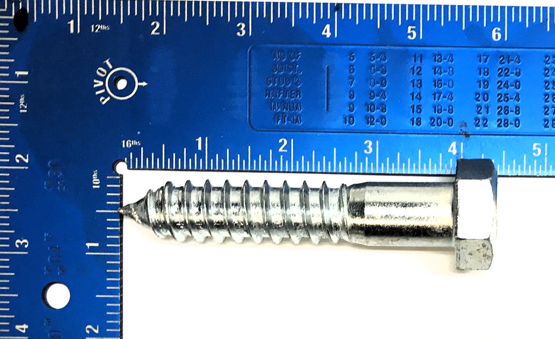 Brighton Best Box of (75) 3/4"-4 1/2 x 4" Hex Lag Screw 307A 486764 NOS