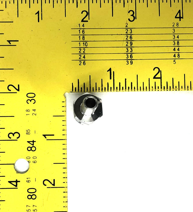 McMaster-Carr 1/4 Inch Stainless Steel Barbed Hose Fitting 5670K84 NOS