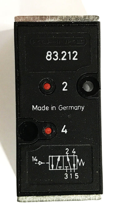 Piab/Kuhnke Pneumatic Valve 119636/83.212 NOS