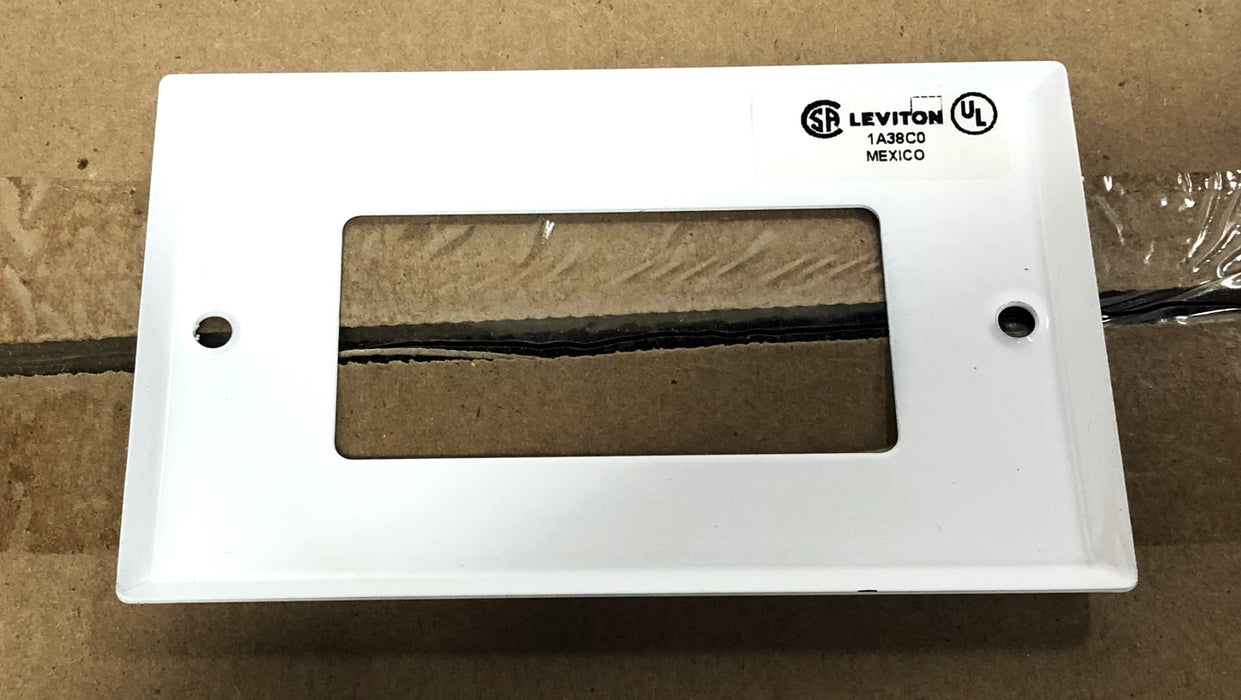 Leviton 1-Gang Painted Wallplate 112-90001-S5 [Lot of 7] NOS