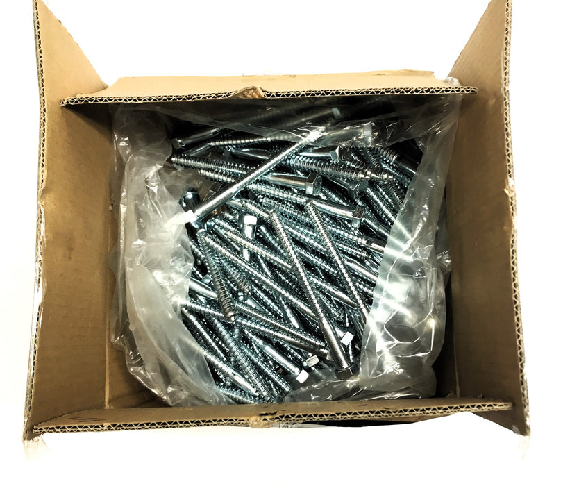 Brighton Best Box of (100) 1/2-6 x 6" Hex Lag Screw 307A 486576 NOS