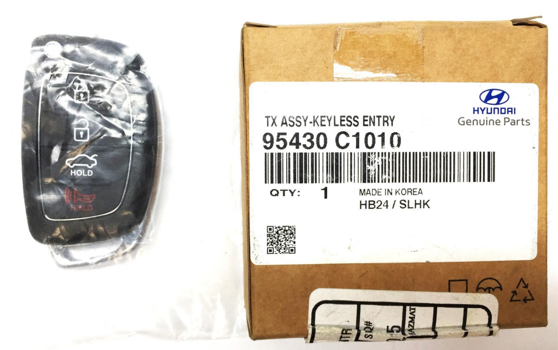 Hyundai Keyless Entry FOB Enclosure 95430 C1010 *OEM Sealed* NOS