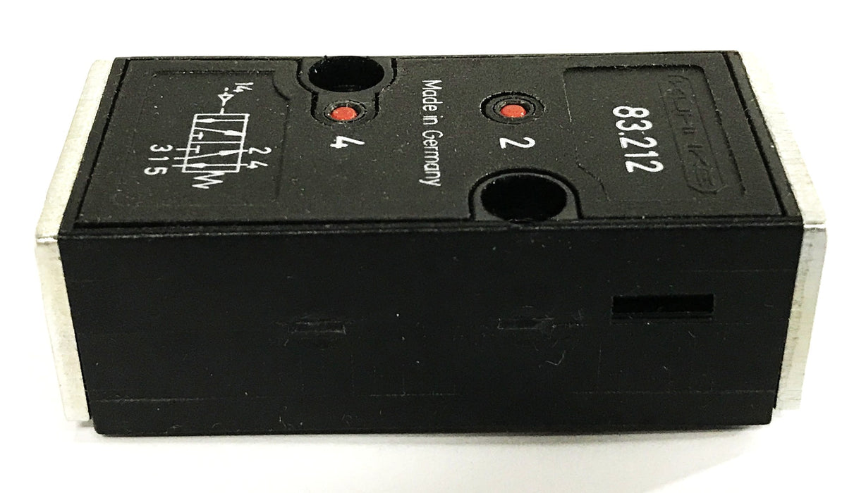 Piab/Kuhnke Pneumatic Valve 119636/83.212 NOS