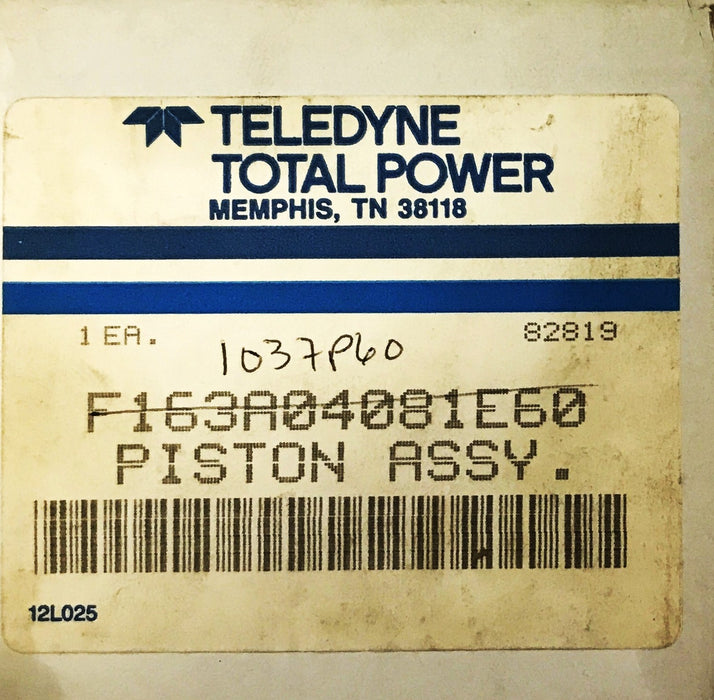 Wis-con Total Power Piston Assembly F163A04081E60 NOS