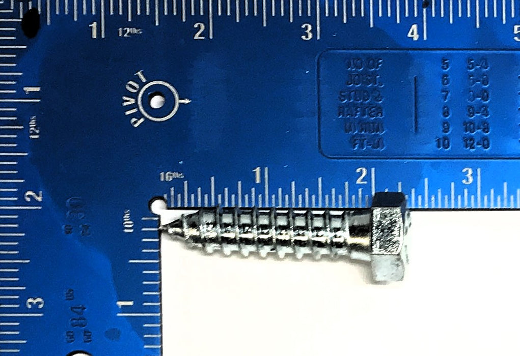 Brighton Best Box of (200) 1/2-6 x 2" Hex Lag Screw 307A 486526 NOS