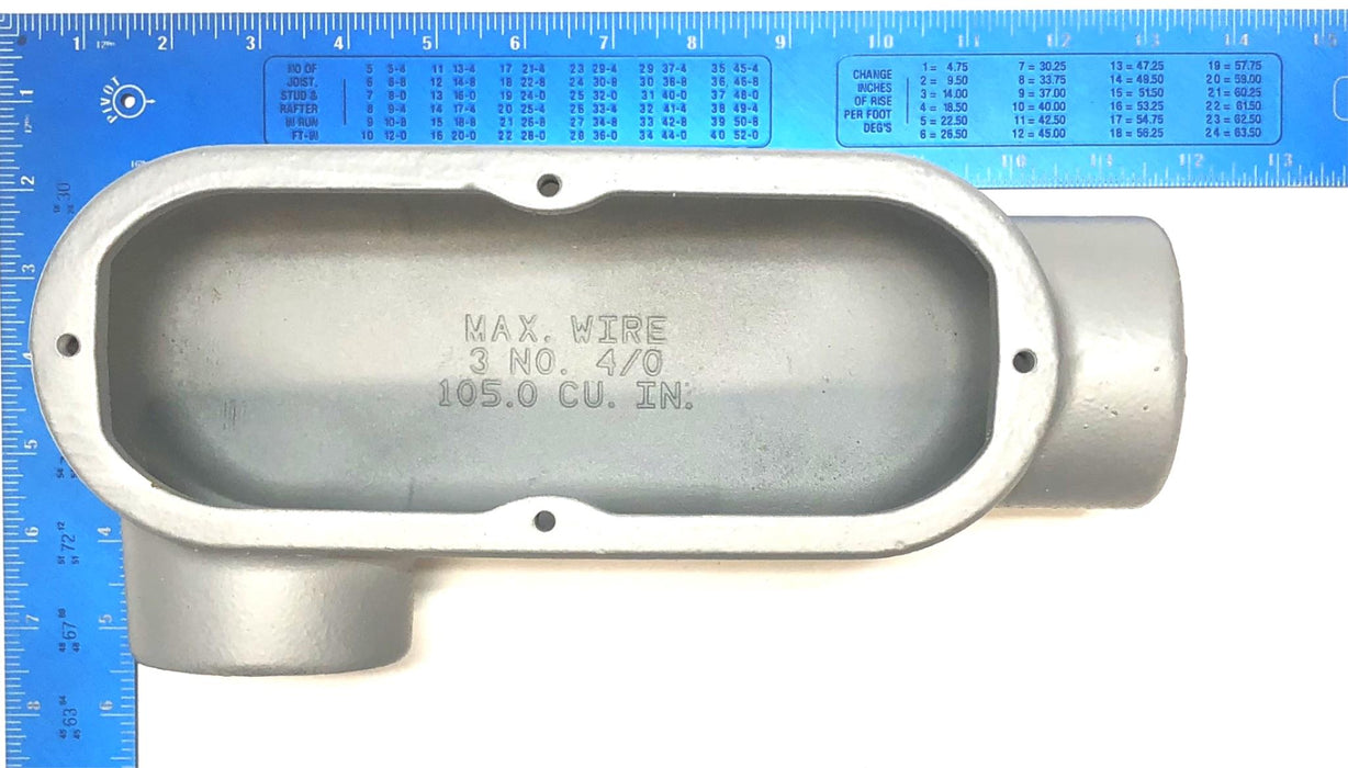 Appleton 2" Grayloy FM8 Conduit Body LR68 NOS