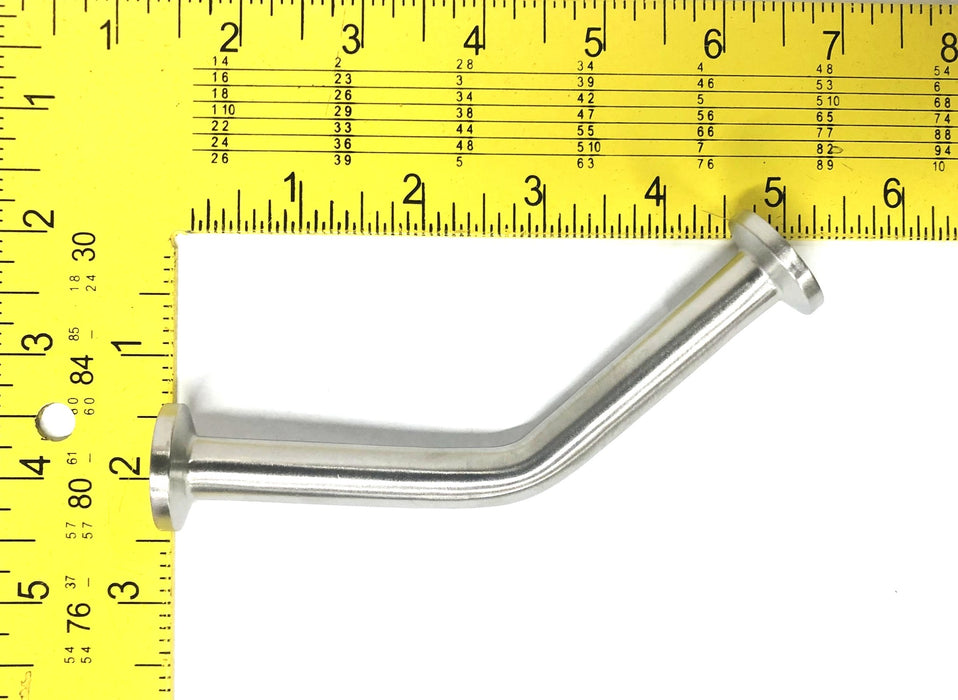 Andron Stainless 45 Degree Elbow Steel Quick-Clamp Tube Fitting ACKSX6705 NOS