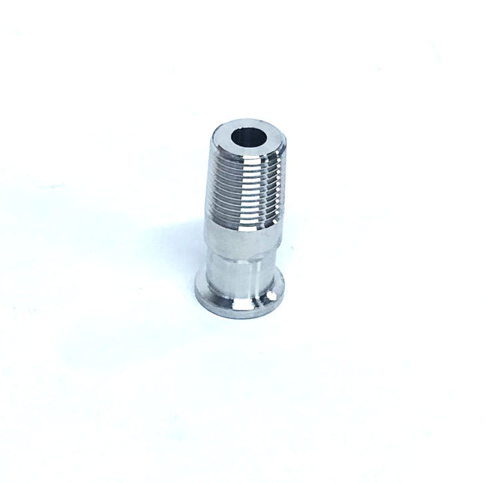 APN 1/2 Inch High Polish 304 Steel Quick-Clamp Tube Fitting 21MP-0050-4 NOS