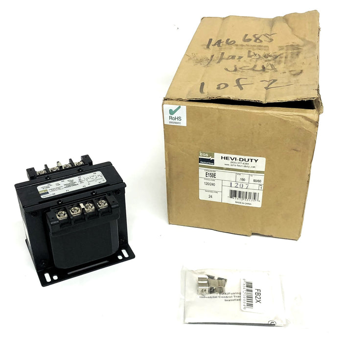 Hevi-Duty 120/240V 50/60Hz Industrial Control Transformer E150E (1207) NOS