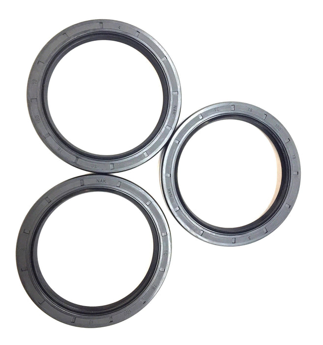 NAK Rubber Oil Seal 78 x 100 x 13 [Lot of 3] NOS