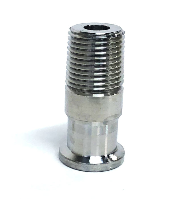 APN 1/2 Inch High Polish 304 Steel Quick-Clamp Tube Fitting 21MP-0050-4 NOS