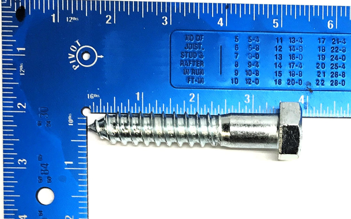 Brighton Best 5/8-5 x 3-1/2" Hex Lag Screw 307A 486656 [Lot of 25] NOS