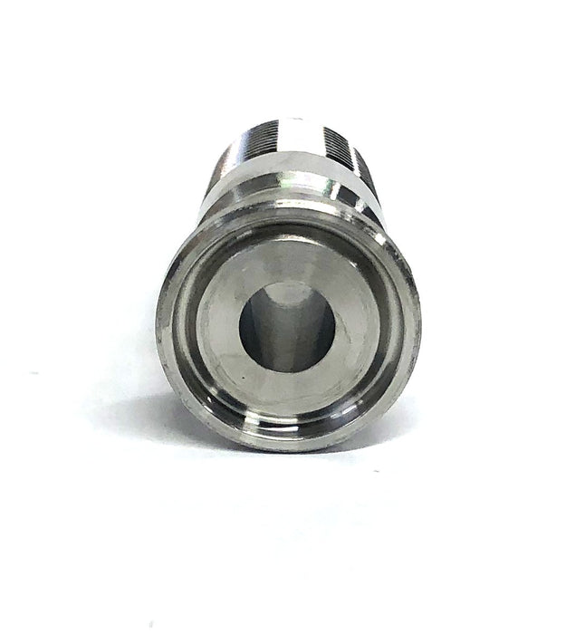 APN 1/2 Inch High Polish 304 Steel Quick-Clamp Tube Fitting 21MP-0050-4 NOS
