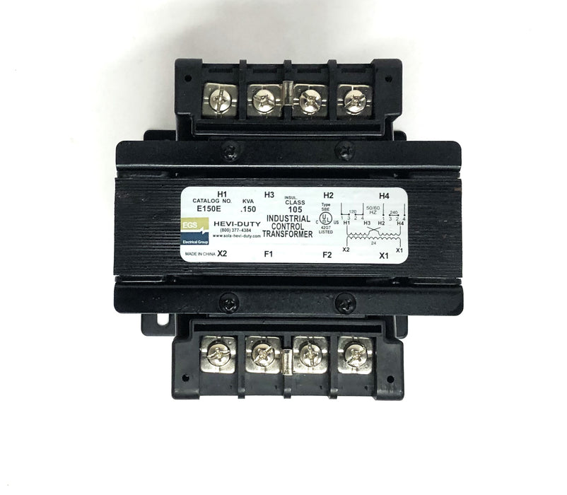 Hevi-Duty 120/240V 50/60Hz Industrial Control Transformer E150E (1207) NOS