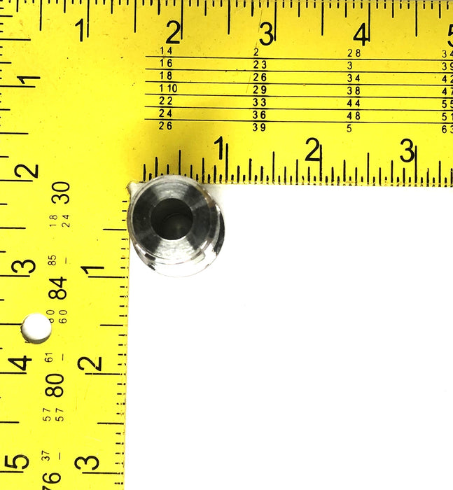 APN 1/2 Inch High Polish 304 Steel Quick-Clamp Tube Fitting 21MP-0050-4 NOS