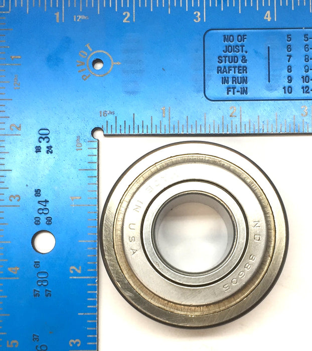 N.D. Dual-Side Shield Steel Ball Bearing 88605 (No Box) NOS