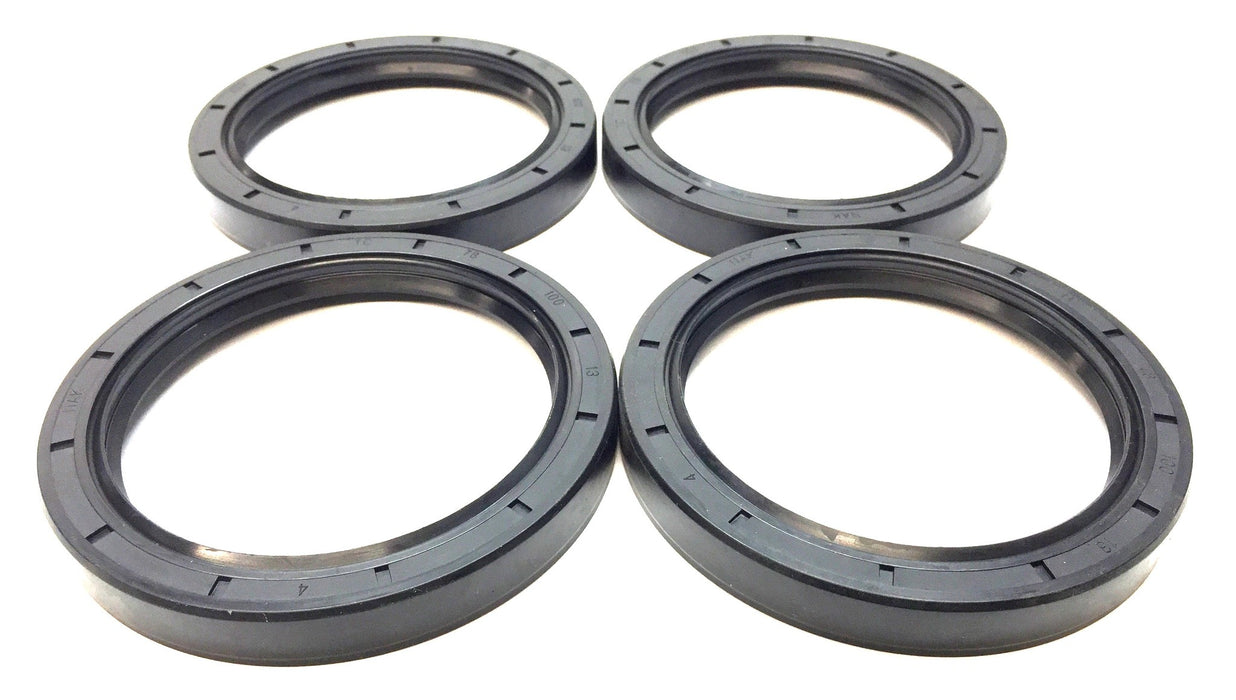 NAK Rubber Oil Seal 78 x 100 x 13 [Lot of 4] NOS