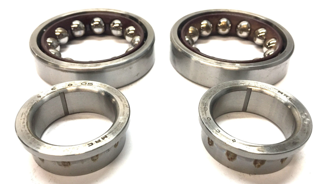 MRC Angular Contact Roller Ball Bearing Set (2pcs) XLO57-57 (05) (No Box) NOS