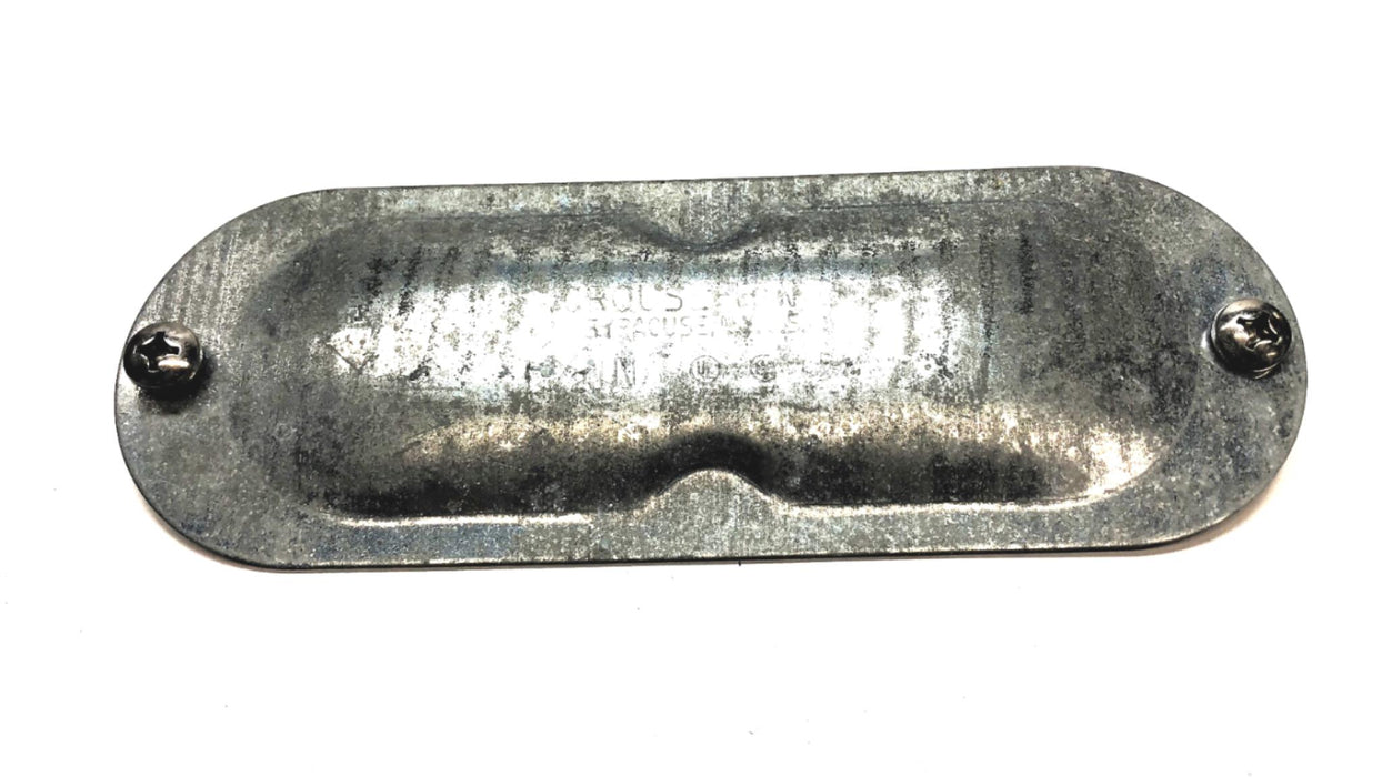 Cooper/Crouse Hinds 1.5" Conduit Body Cover For Form 8 Body 580 [Lot of 6] USED