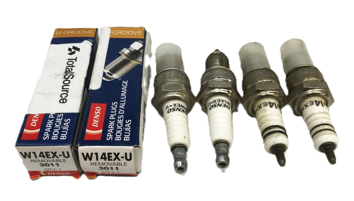 Denso U-Groove Spark Plugs W14EX-U-3011 [Lot of 6] NOS