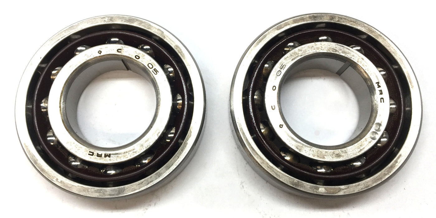 MRC Angular Contact Roller Ball Bearing Set (2pcs) XLO57-57 (05) (No Box) NOS