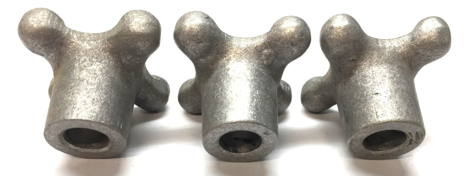 Jergens 4-Point Cast Aluminum Knob HK2250 [Lot of 3] NOS