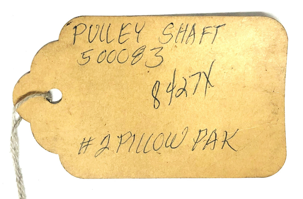 Unbranded 2.30 Inch OAL 0.67X0.75 Inch OD Pulley Shaft 8427X (500083) NOS