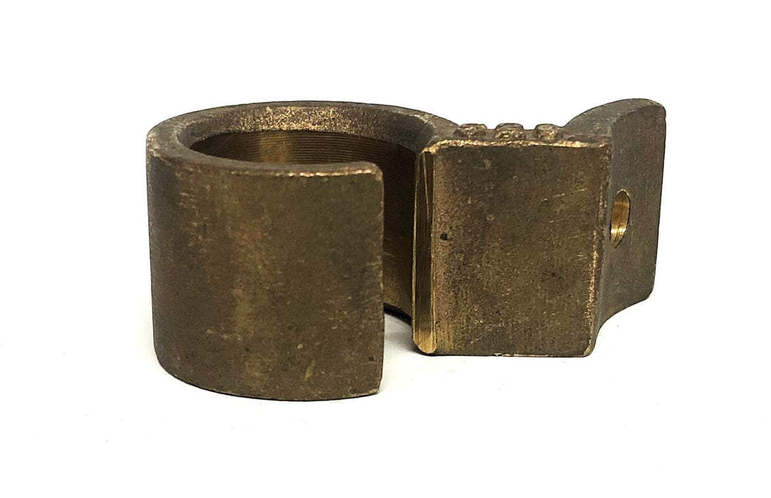 Unbranded Brass Tube Bracket 1X2.09 Inch [Lot of 5] NOS